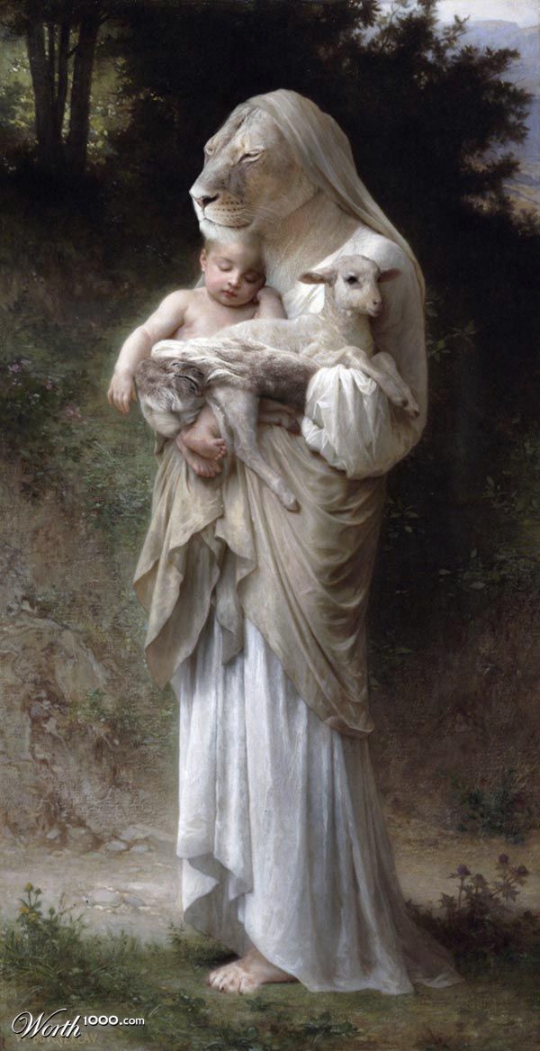 lioness and the lamb