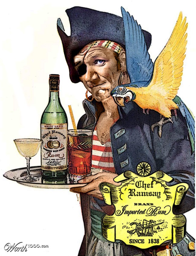Pirate-Chef Gordon Ramsay