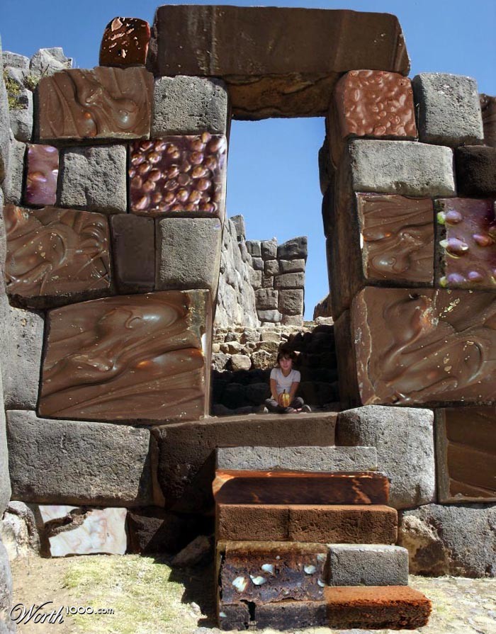 Chocolate ruins