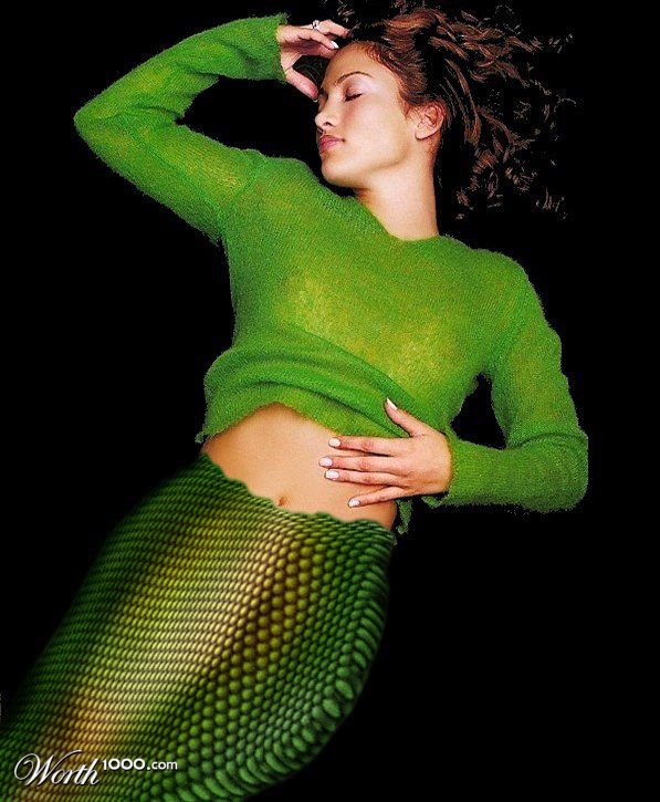 Jlo below the sea