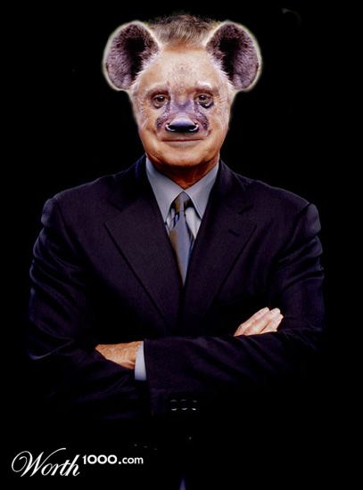 Regis, the chortling hyena
