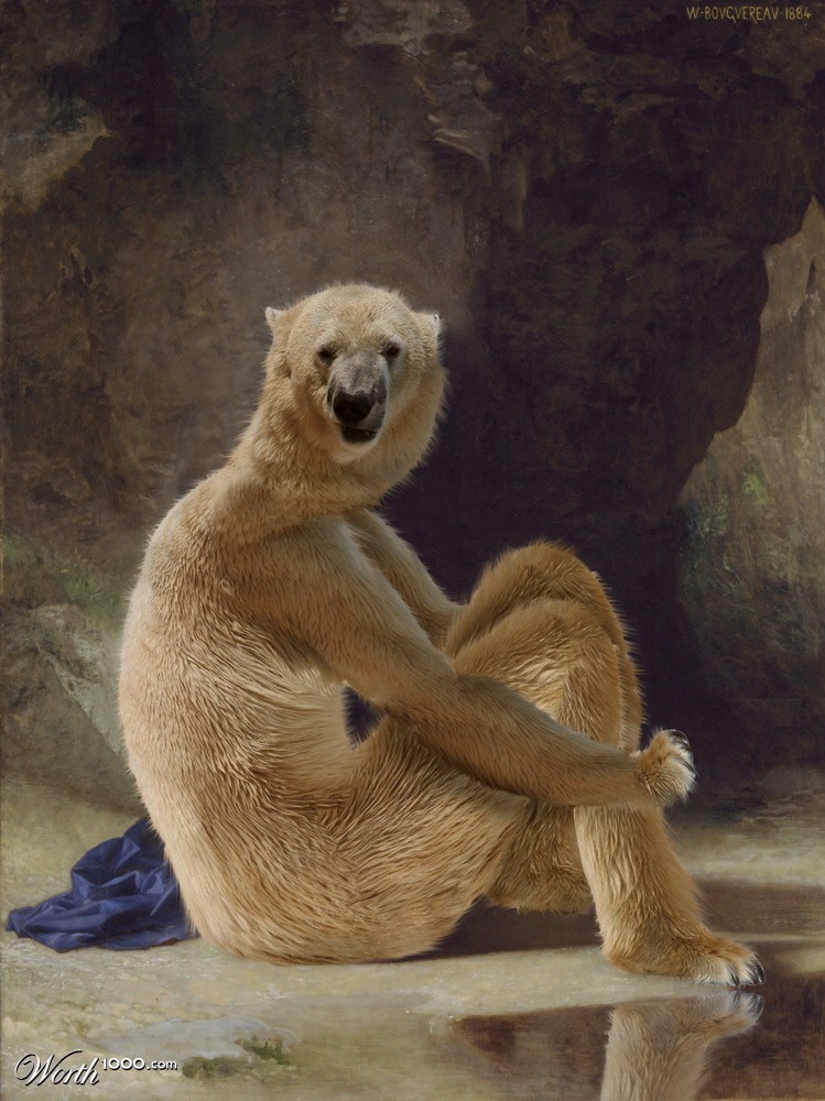 Bouguereau Bear