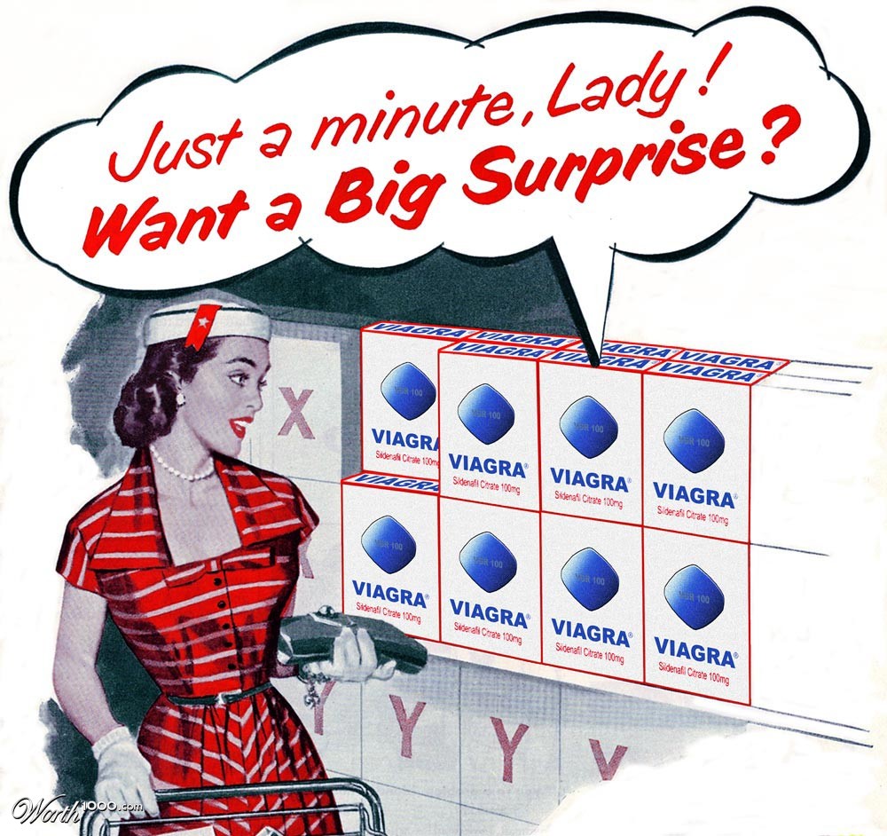 Vintage Viagra Ad