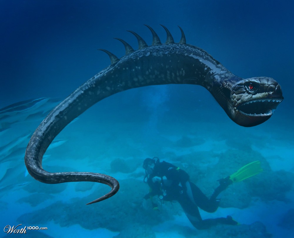 horned seasnake