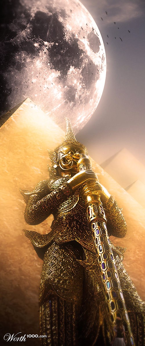 Golden Statue