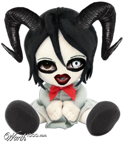 Cute Plushie Marilyn Manson