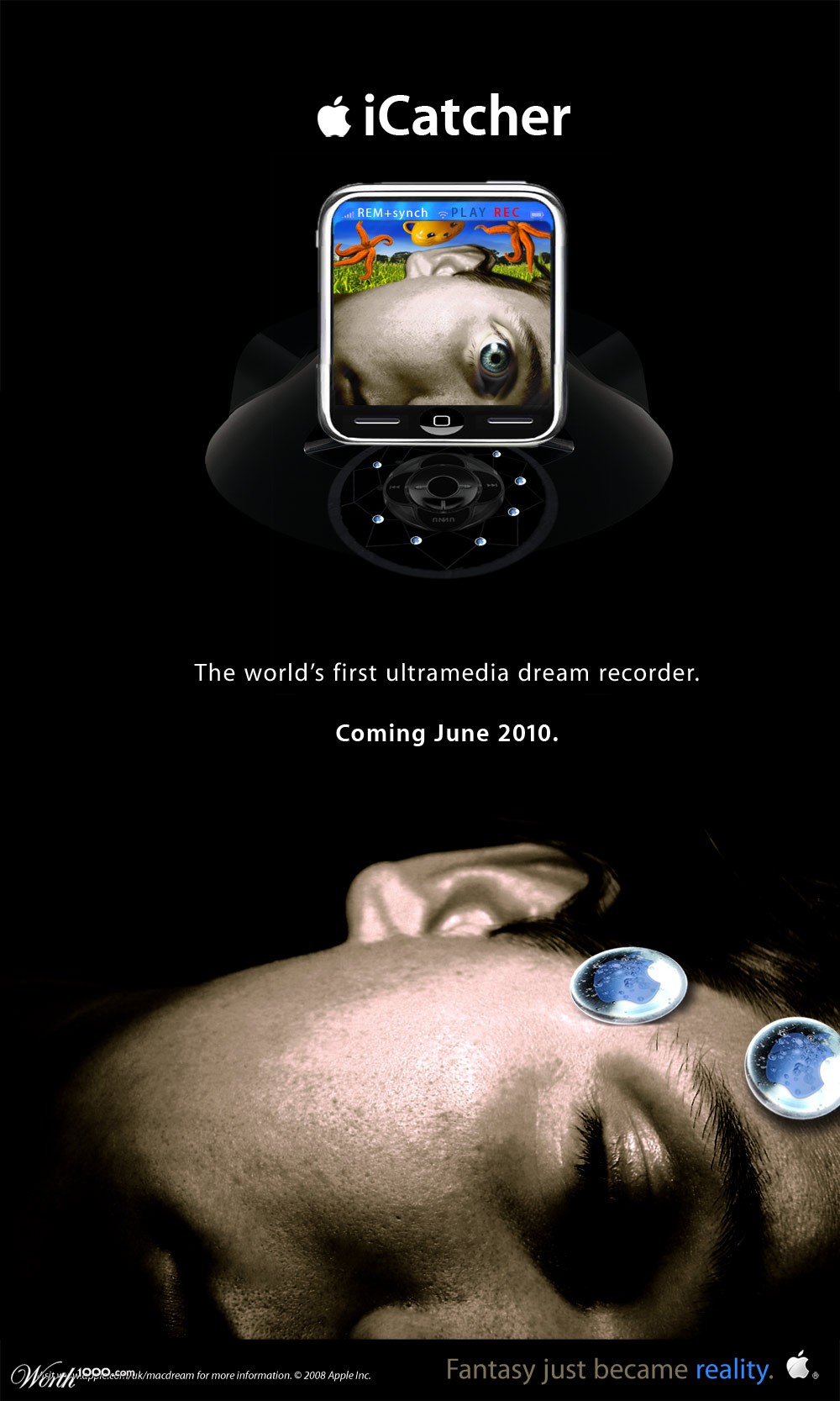 Apple iCatcher: leaked promo poster