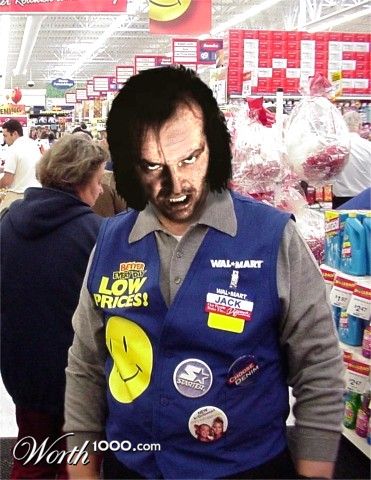 Jack Nicholson, WalMart Greeter