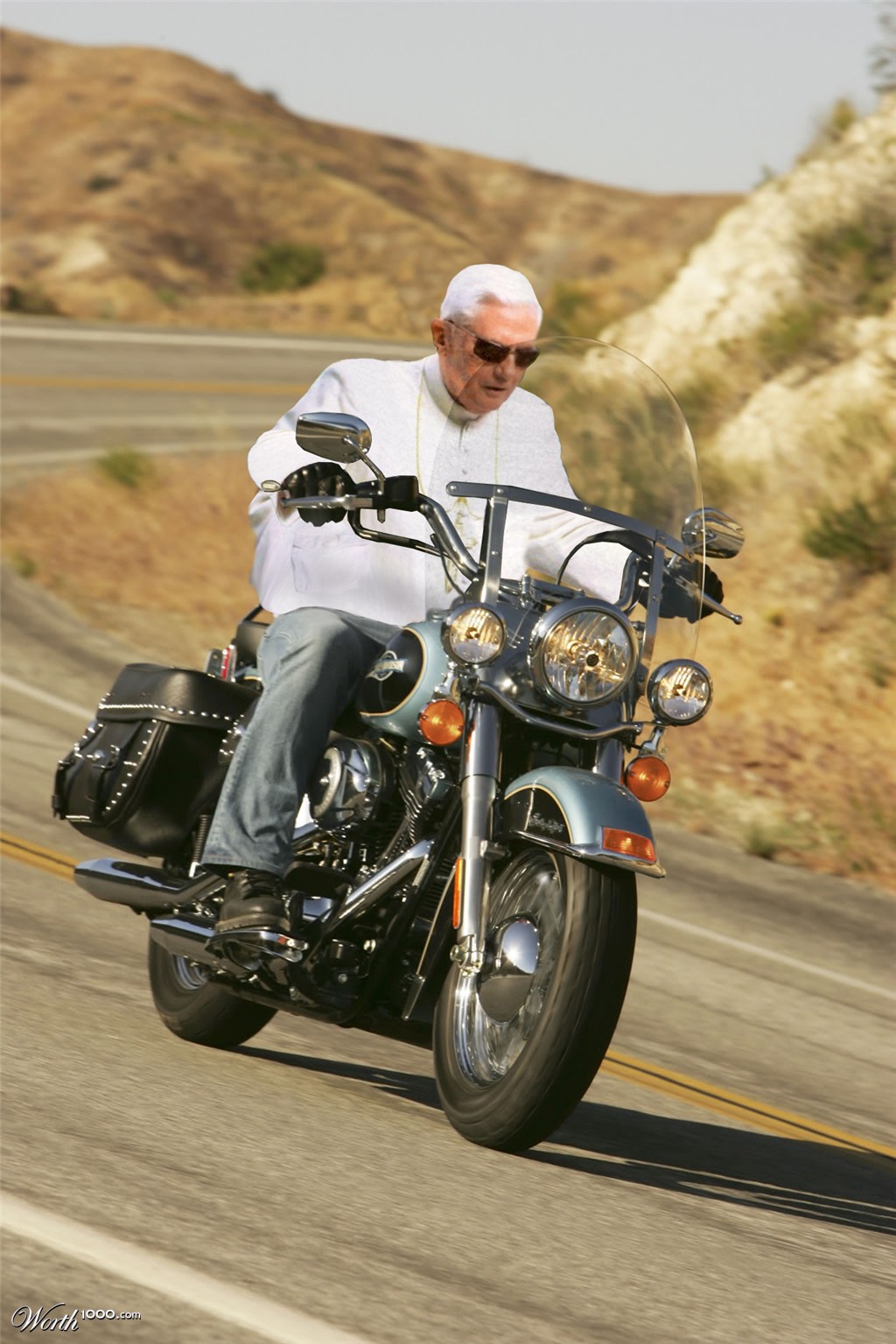 BIker Pope!