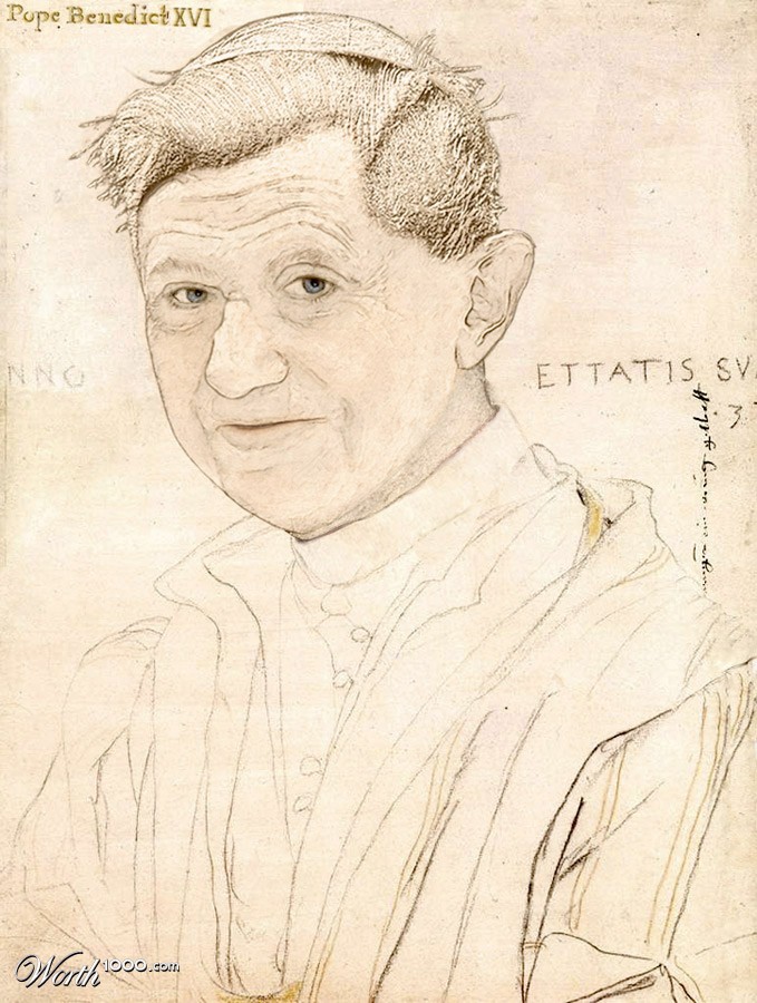 Portrait of Pope B