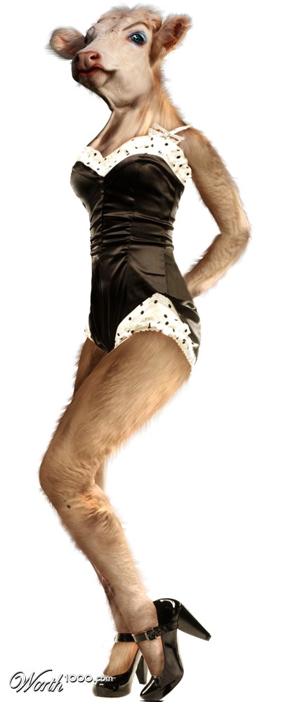 Pinup Cow