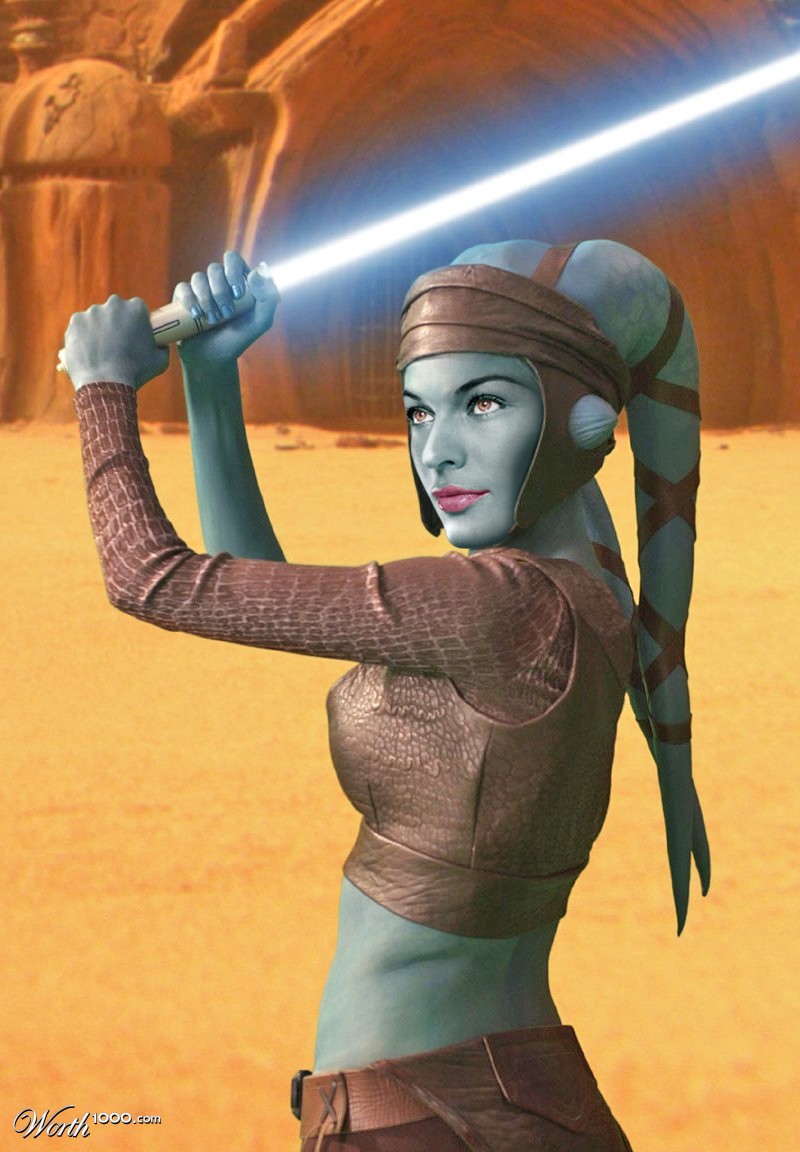Milla is Aayla Secura