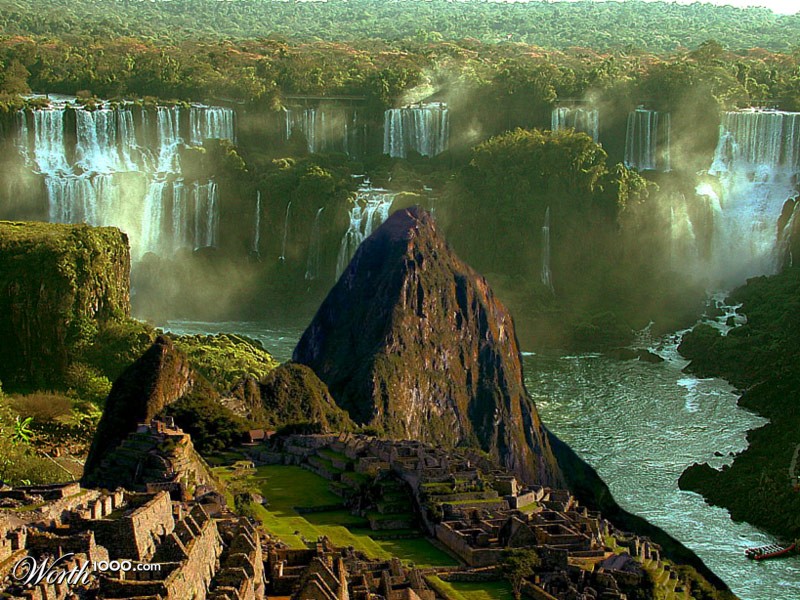 Machu Picchu vs Iguazu