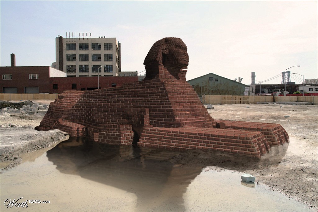 Brick Sphinx
