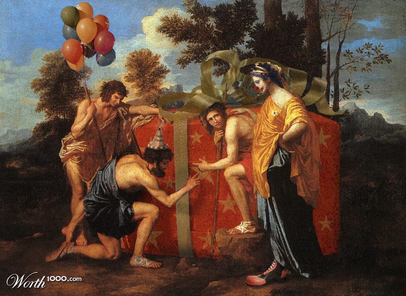 Poussin Birthday