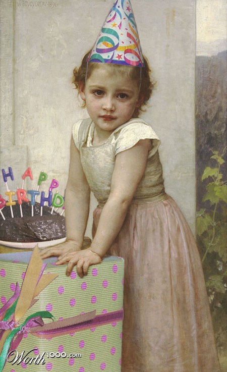 birthday portrait