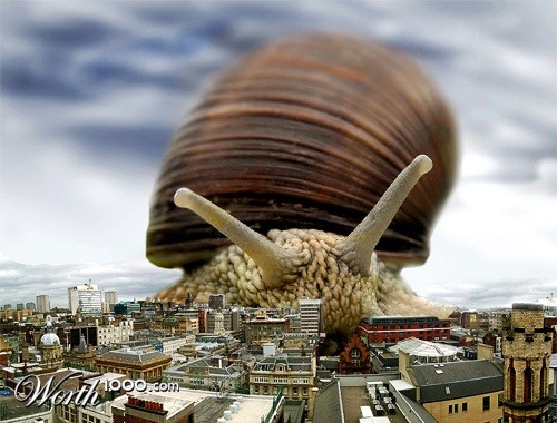 This is not an atom explosion, This is The Snail!!