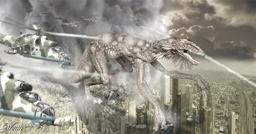 Monster attack