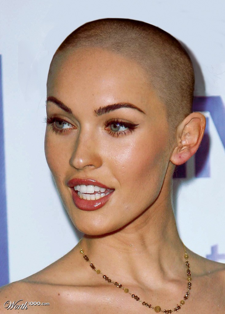 Megan Fox Bald