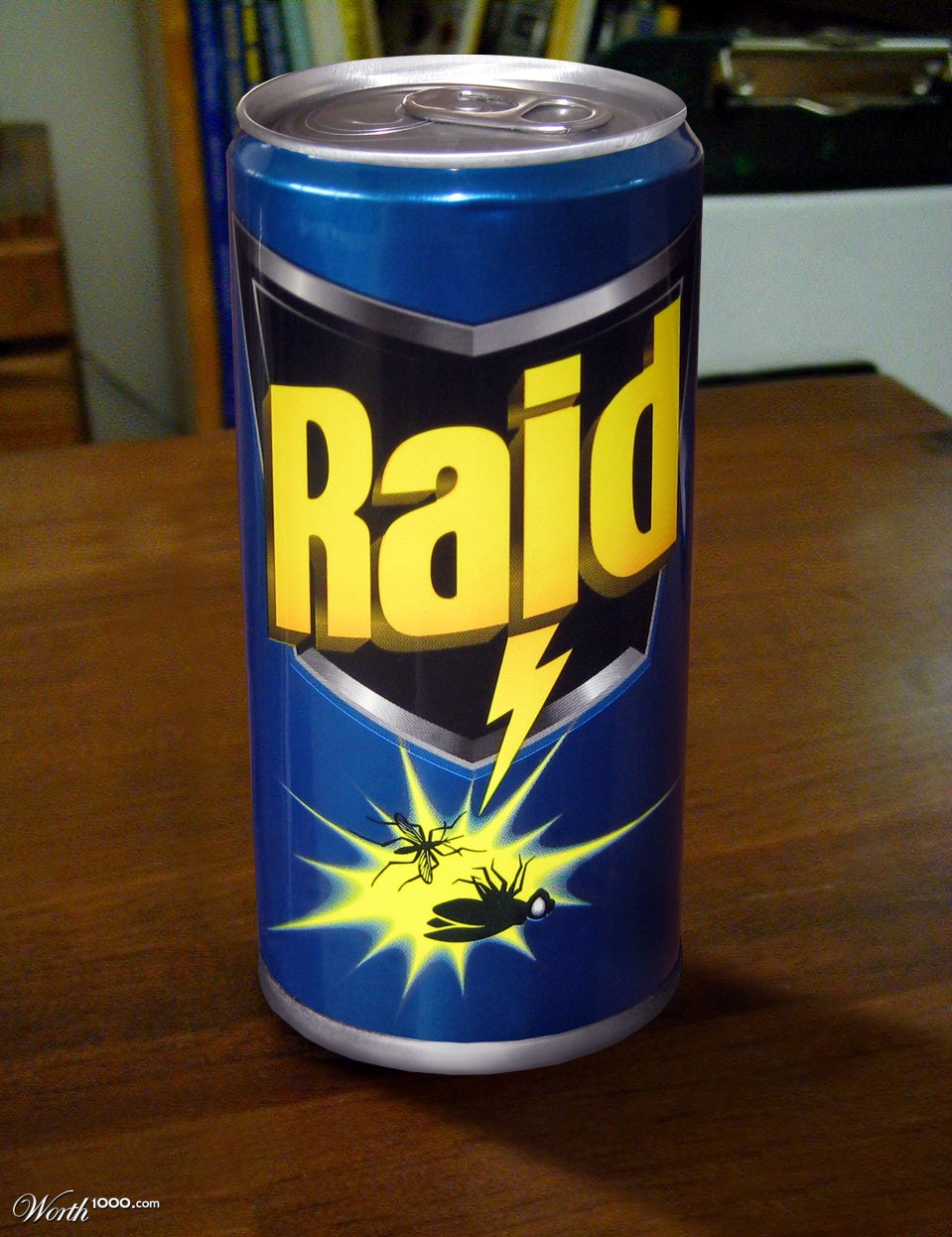 Raid fly-killer, now in cans!
