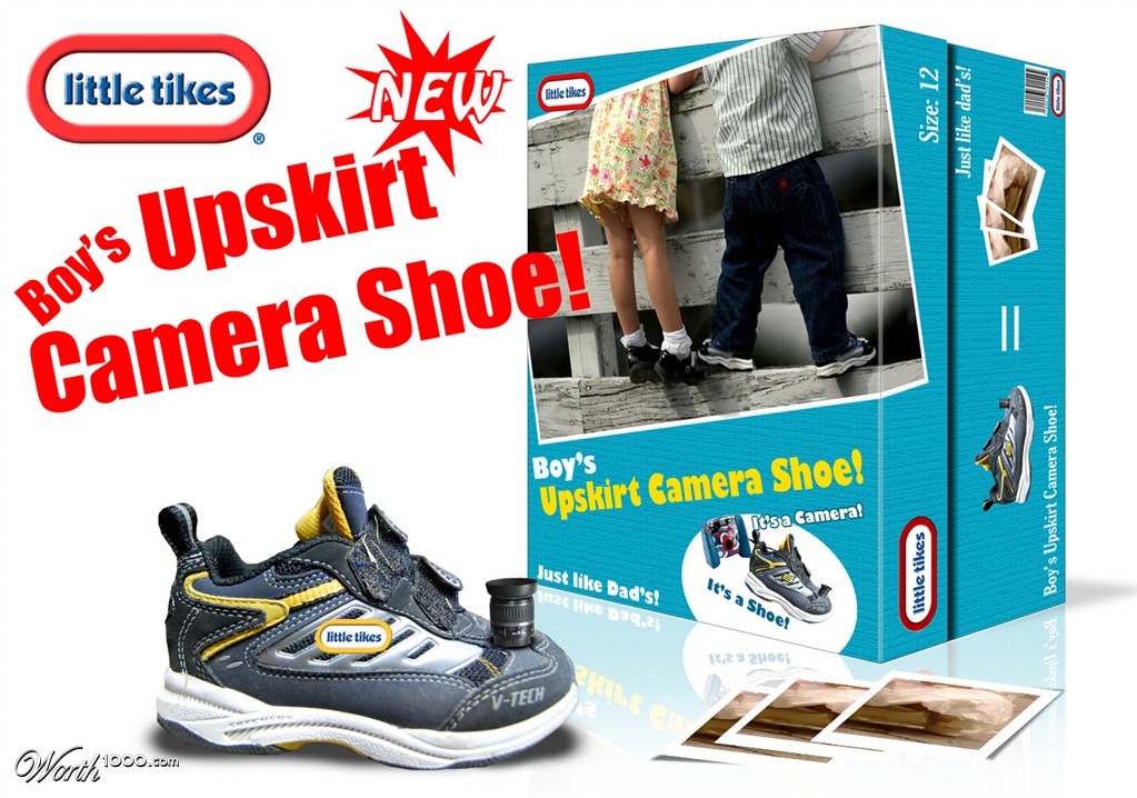 Upskirt Shoe Camera
