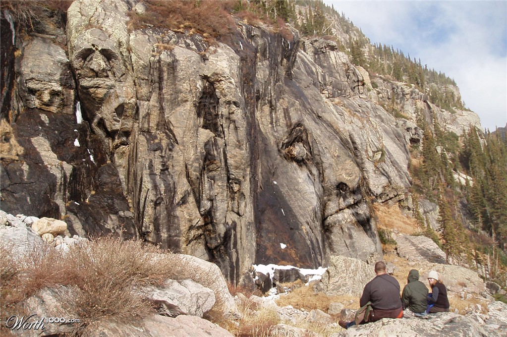 mountain face