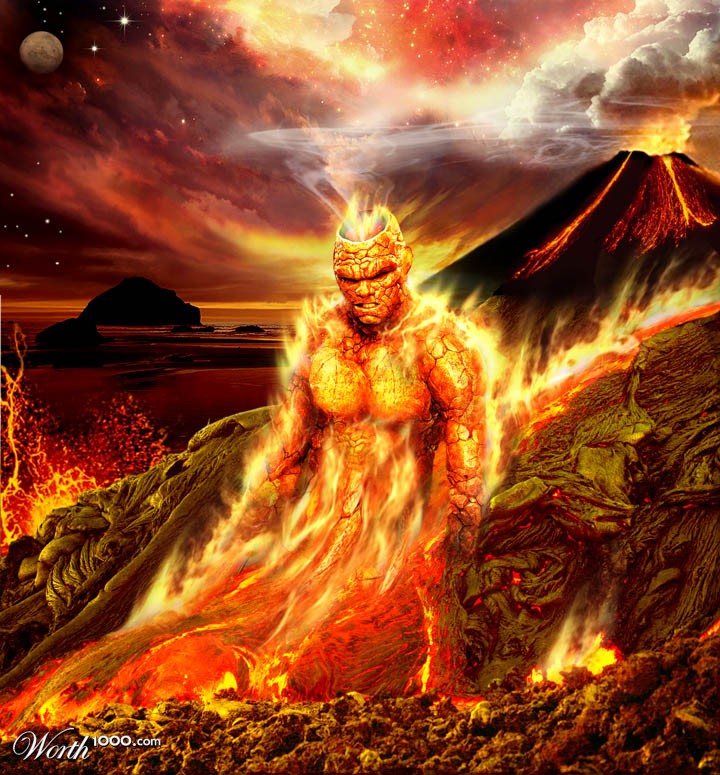 Lava flow