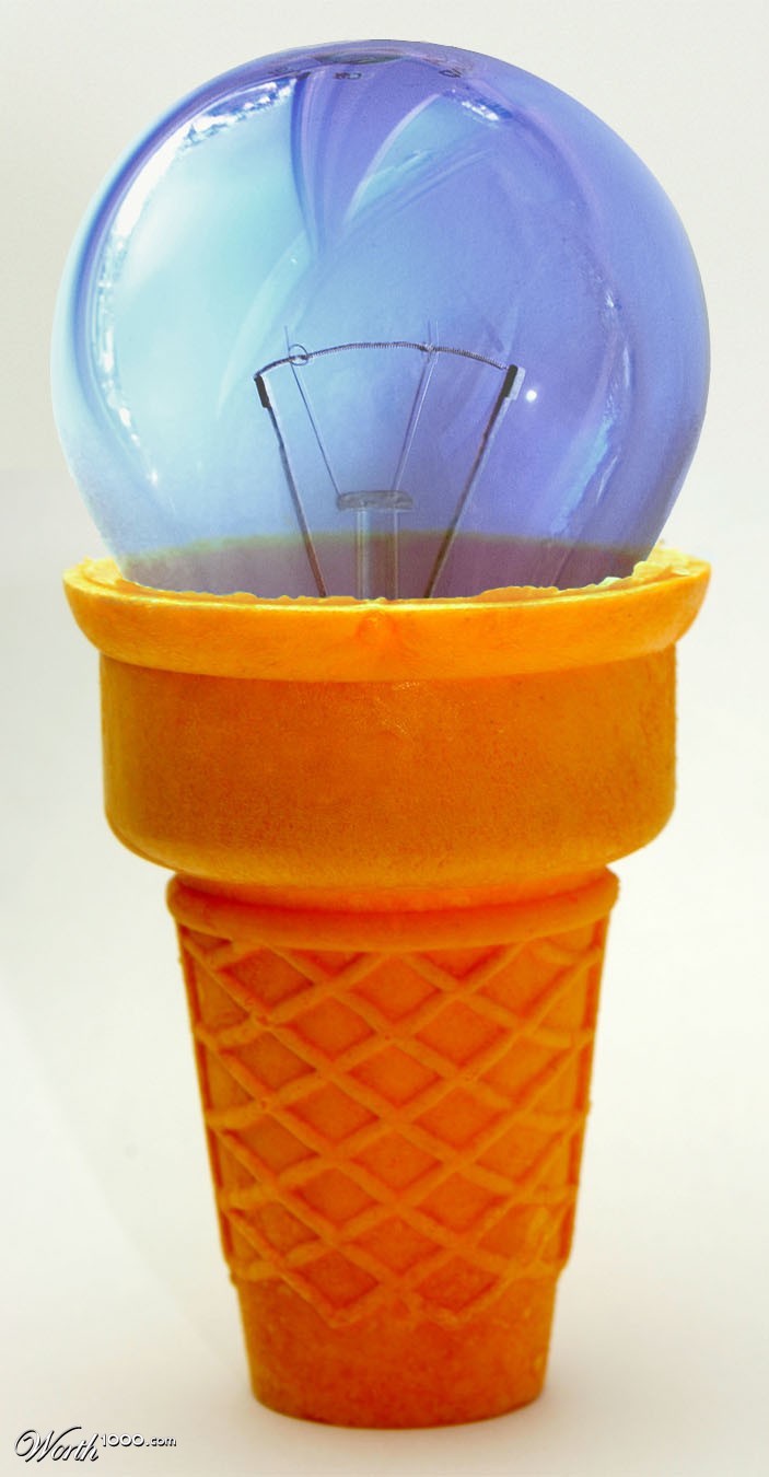 Lamp ice