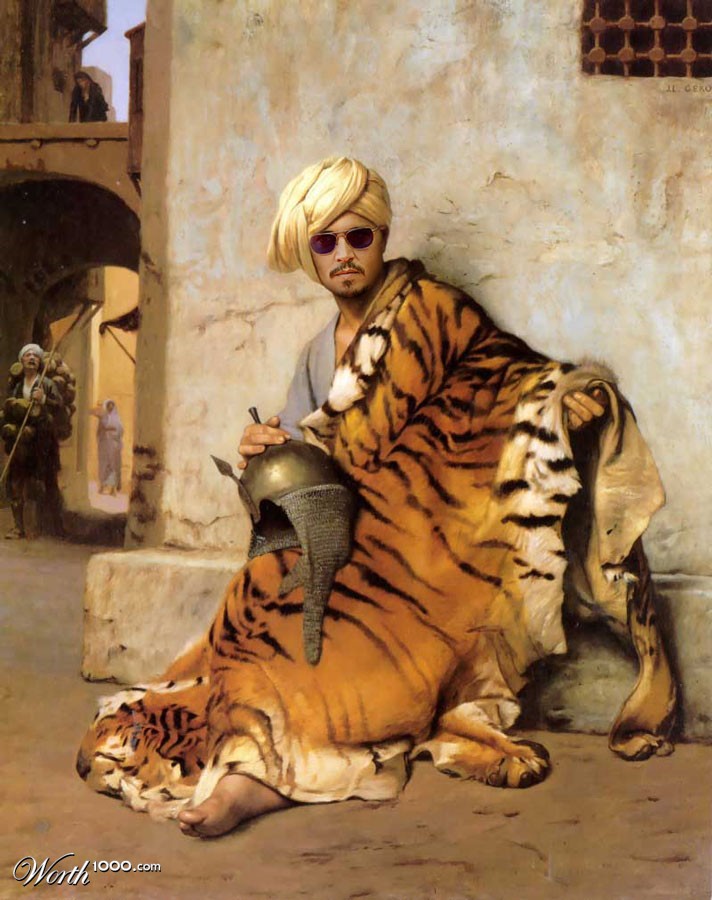 Johnny Depp the Pelt Merchant