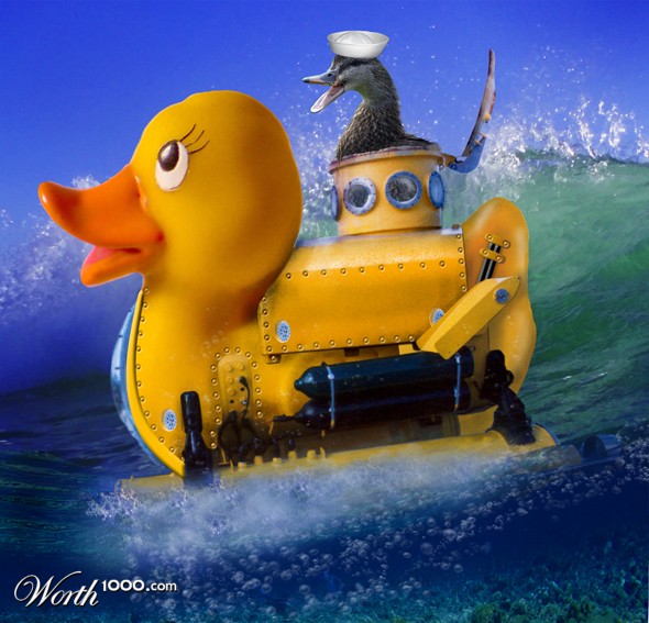 Rubber Ducky Boat