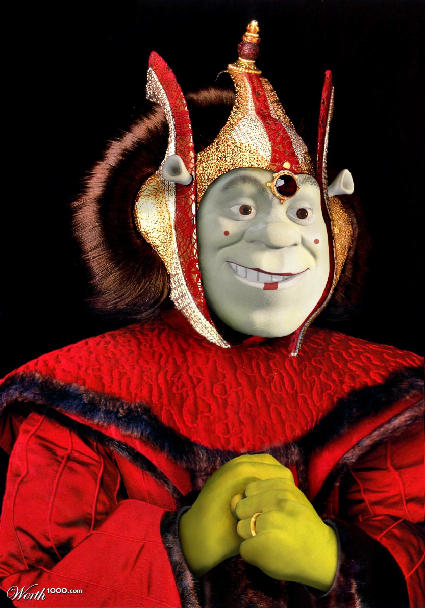 Queen Shrek-midala