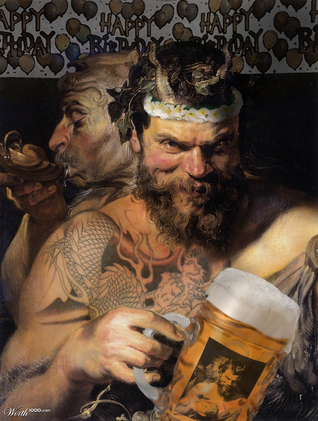 rubens "two satyrs" - PARTY