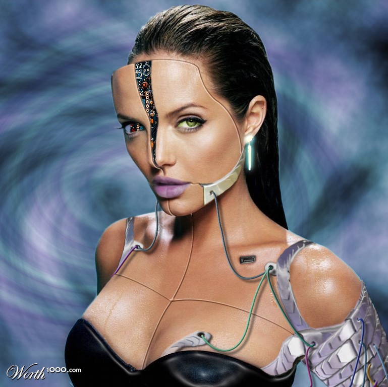 Angelina Jolie cyborg