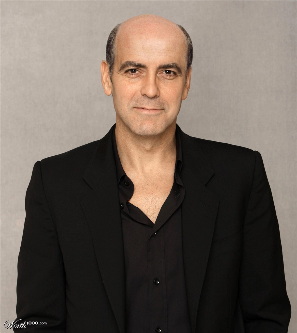 Bald Clooney