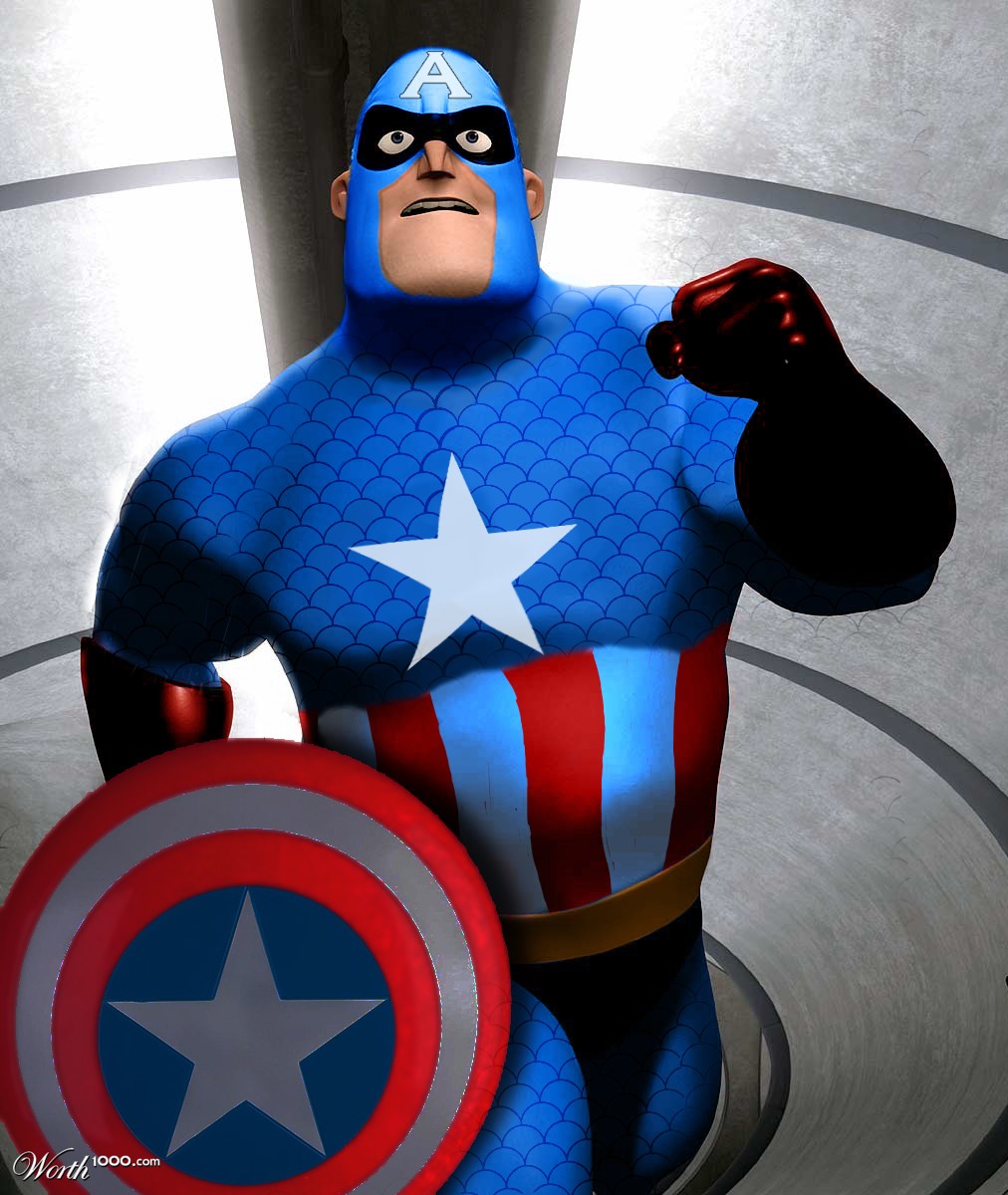 Incredible captain america