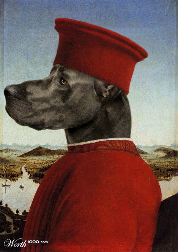 Renaissance dog