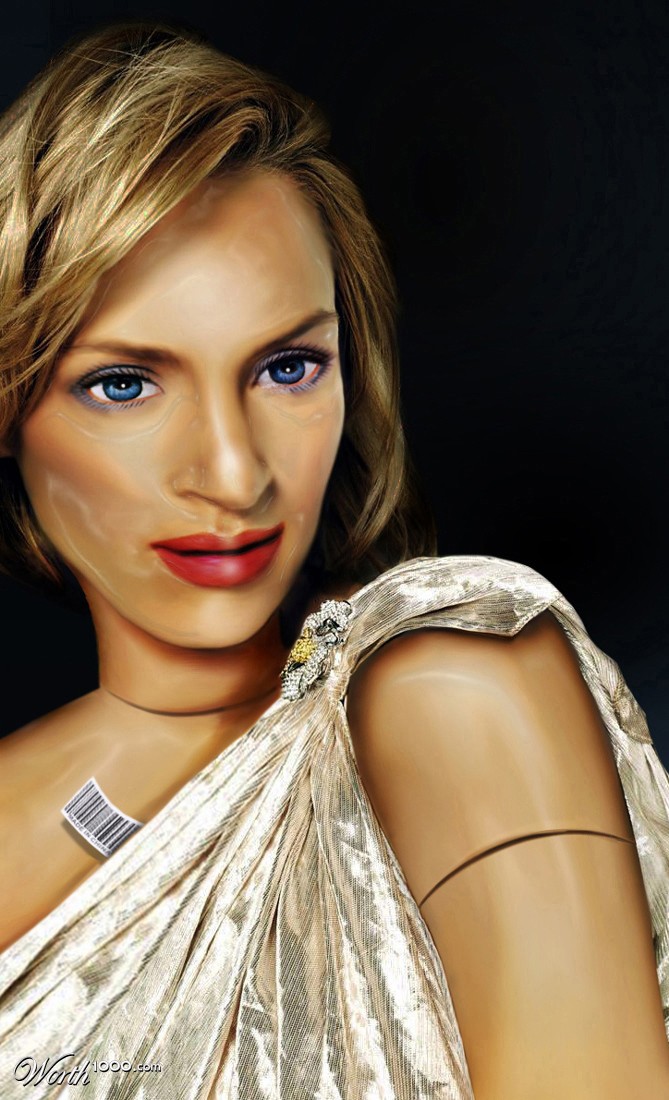 Uma Thurman Doll