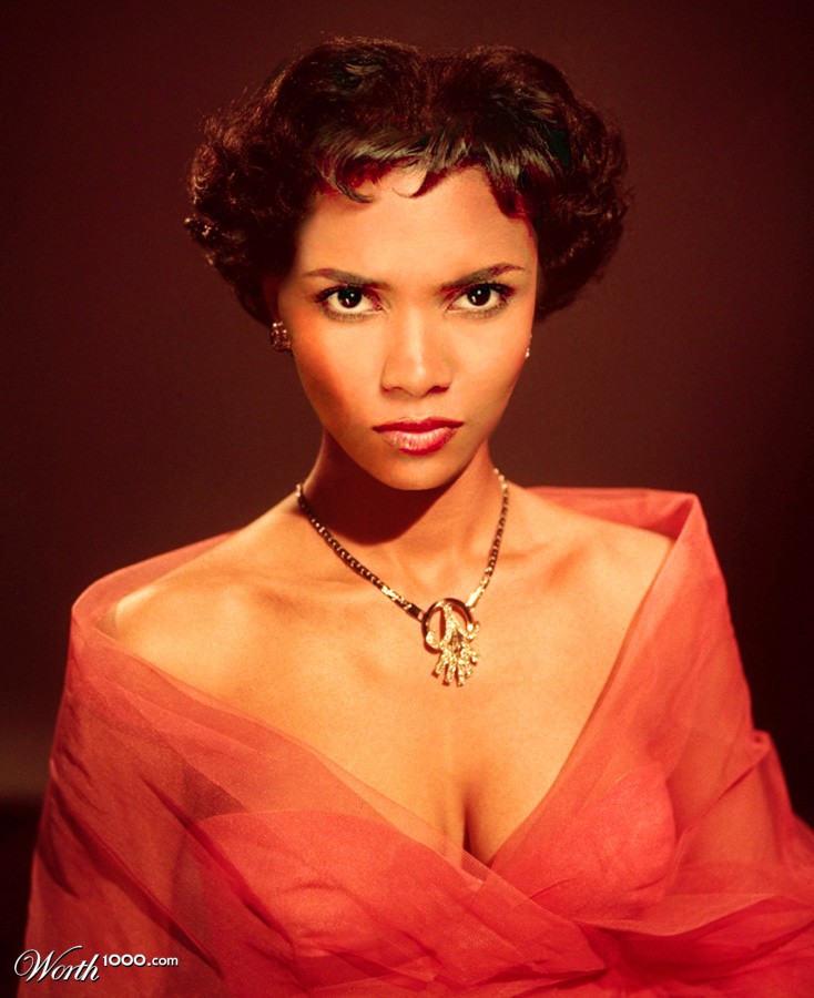 Halle Berry in the 1950's