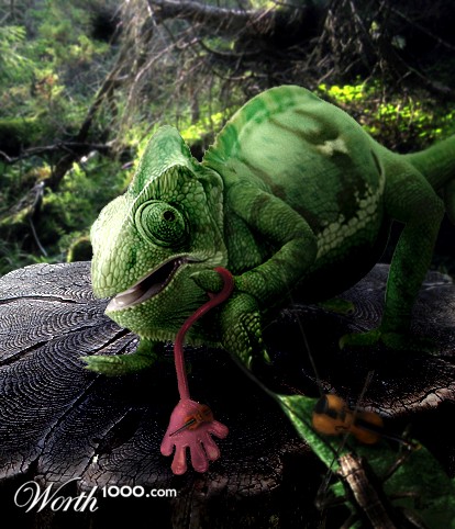 Tongueless Cameleon and the Cricket that can not sing