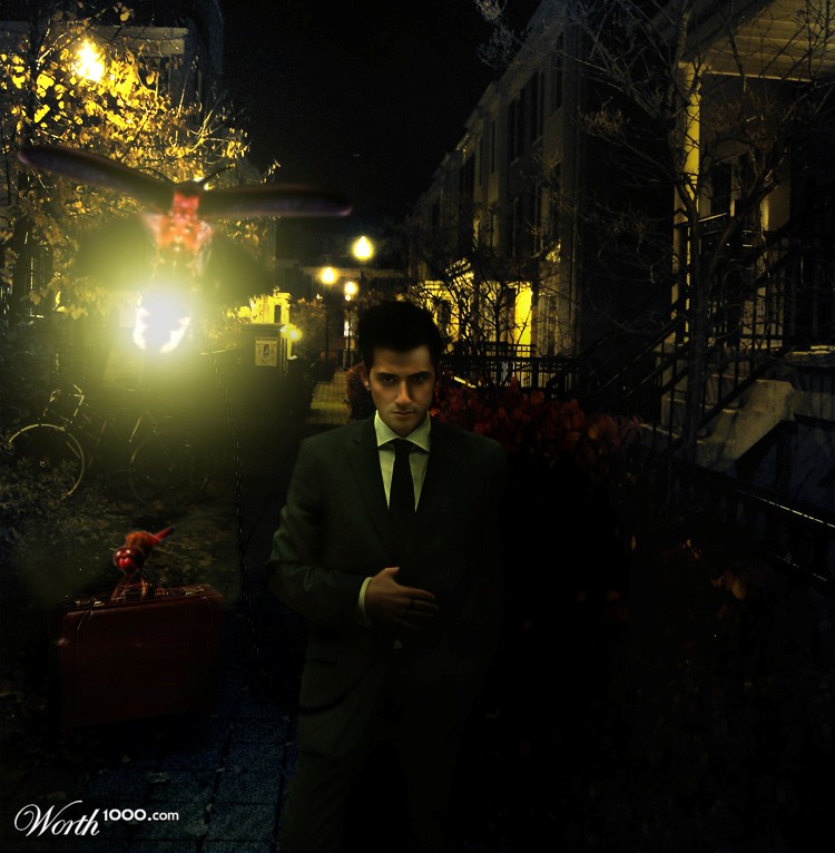 light the way..and you.. carry my things