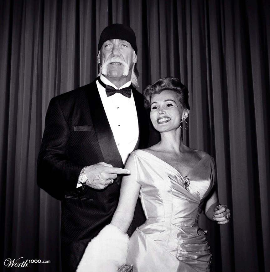 The Hulkster & Zsa Zsa