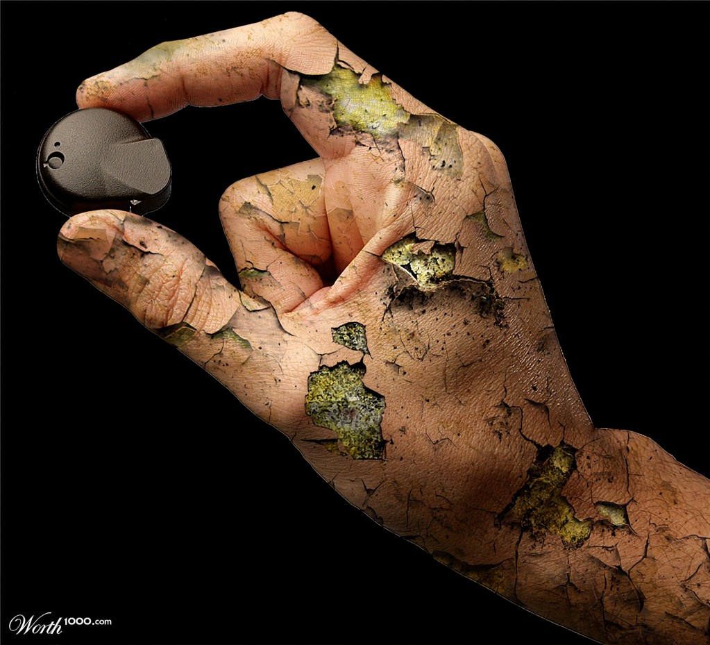 golden hand