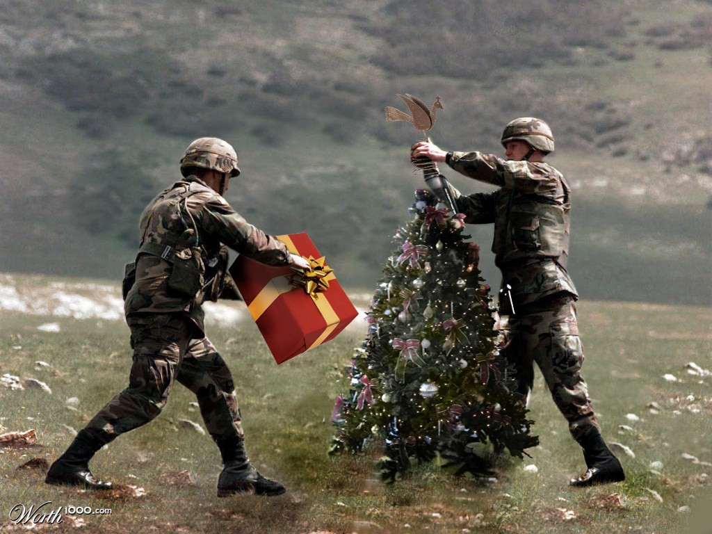 christmas at combat time