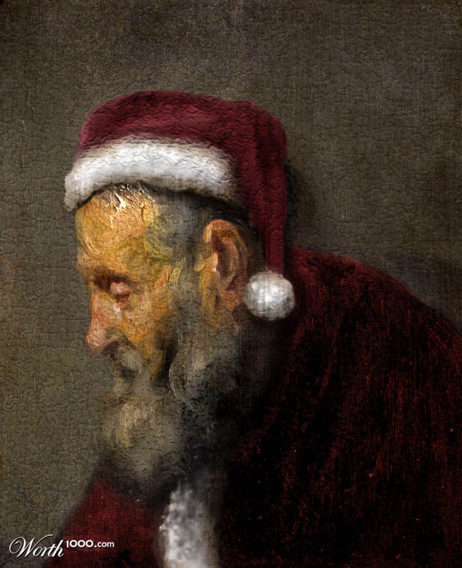 Rembrandt Santa