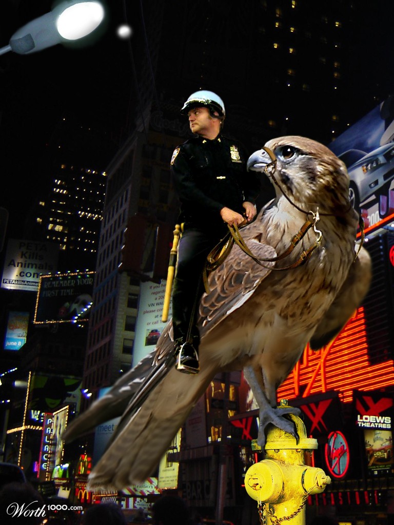 Police mounted