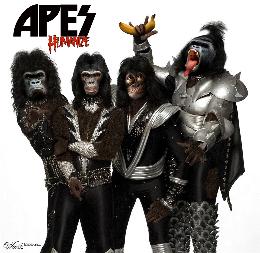 Kiss my Apes