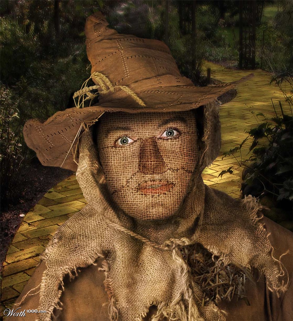 Jude Law scarecrow