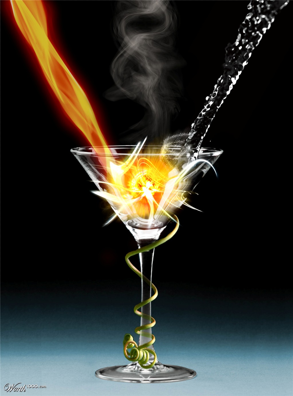 Nature's martini