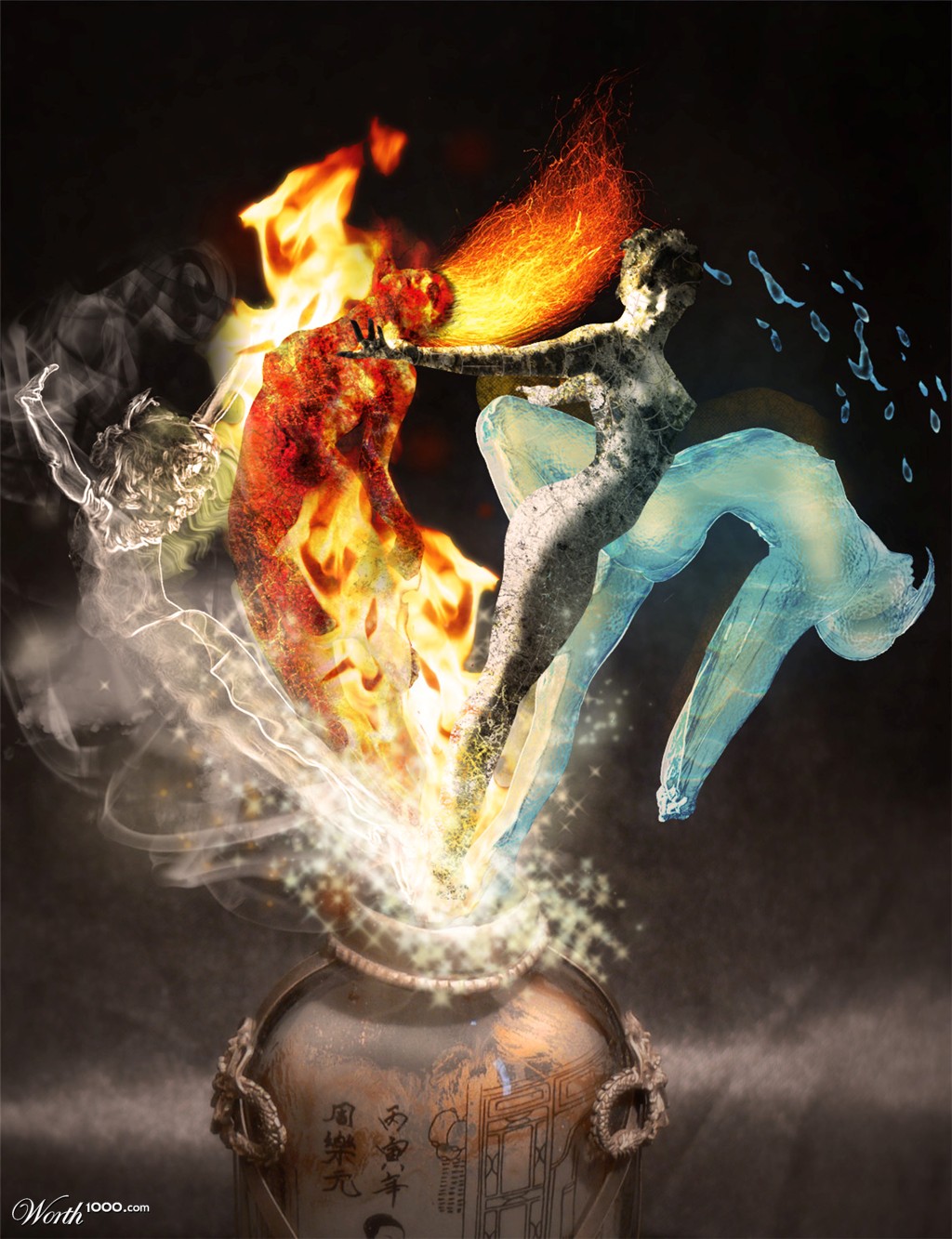 Jar of Four Elements