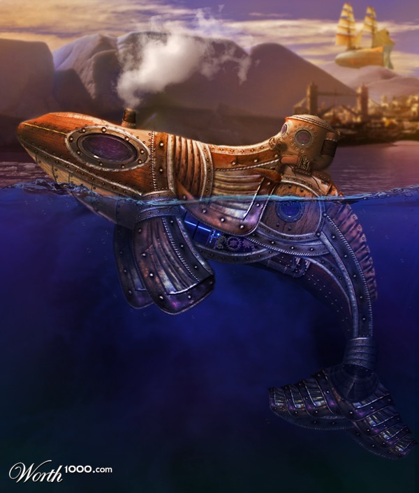 Steampunk Orca